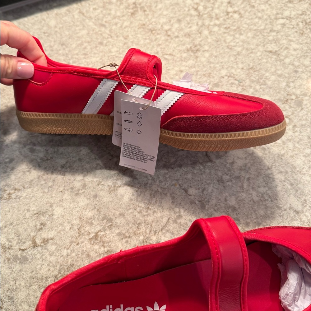 Adidas Samba Jane ‘Scarlet Gum’ Sneakers